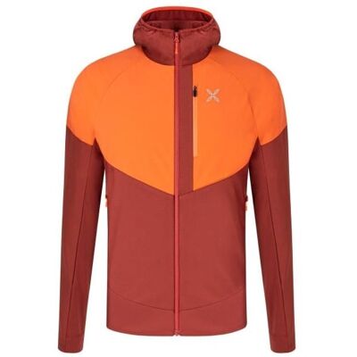 Giacca MONTURA SPITZE MAGLIA (TOBACCO/ARANCIO BRILLANTE) uomo XXL Giacca MONTURA SPITZE MAGLIA (TOBACCO/ARANCIO BRILLANTE) uomo XXL