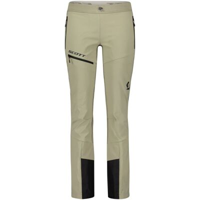 Pantaloni da sci alpinismo da donna Scott Pants W's Explorair Softshell SL (grigio polvere) XS Pantaloni da sci alpinismo da donna Scott Pants W's Explorair Softshell SL (grigio polvere) XS