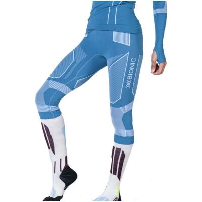 XBIONIC X-BIONIC ENERGY ACCUMULATOR LIGHT PANTS 3/4 (MINERAL BLUE/ARCTIC WHITE) Calze tecniche da gara da sci da donna S XBIONIC X-BIONIC ENERGY ACCUMULATOR LIGHT PANTS 3/4 (MINERAL BLUE/ARCTIC WHITE) Calze tecniche da gara da sci da donna S