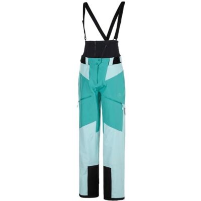 Pantaloni da sci da donna La Sportiva Chaser Evo Shell Bib Pant W (Iceberg/Lagoon) S Pantaloni da sci da donna La Sportiva Chaser Evo Shell Bib Pant W (Iceberg/Lagoon) S