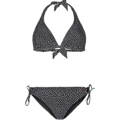Bikini 2 pezzi da donna Protest Admirer 21 Ccup Halter (True Black) S/36 Bikini 2 pezzi da donna Protest Admirer 21 Ccup Halter (True Black) S/36