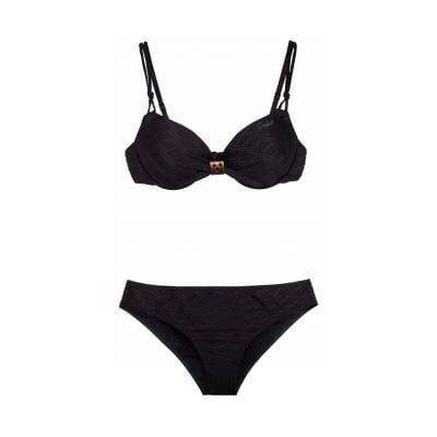 BREAKSTER Bcup bikini filo Protest - true black M/38 BREAKSTER Bcup bikini filo Protest - true black M/38
