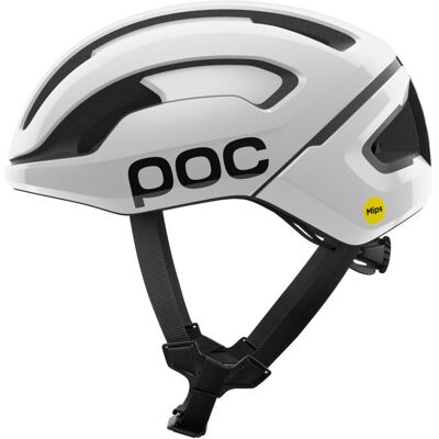 Casco da bici da strada POC Omne Air MIPS (Bianco Idrogeno/Nero Uranio Opaco con Logo) L (56-61 cm) Casco da bici da strada POC Omne Air MIPS (Bianco Idrogeno/Nero Uranio Opaco con Logo) L (56-61 cm)