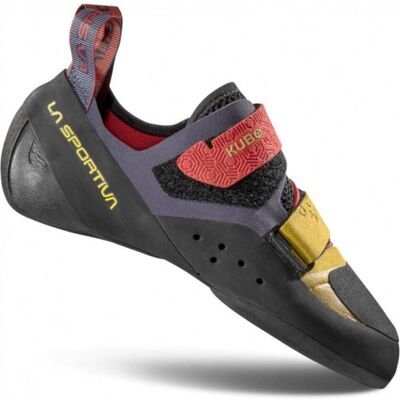 La Sportiva Kubo - Microfibra, Camoscio, Rosso Montagna - Scarpe da arrampicata La Sportiva Kubo - Microfibra, Camoscio, Rosso Montagna - Scarpe da arrampicata