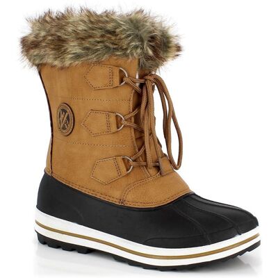 Kimberfeel Adriana2 Stivali da Neve Caldi per Bambini Beige - Inverno Kimberfeel Adriana2 Stivali da Neve Caldi per Bambini Beige - Inverno