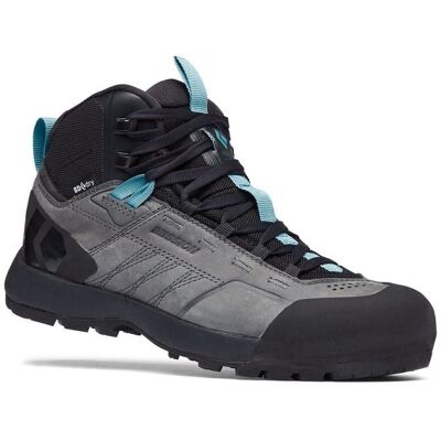 Black Diamond Mission Leather Mid WP (Steel Grey costal Blue) Walking Boot da donna 41.5 (10 US) Black Diamond Mission Leather Mid WP (Steel Grey costal Blue) Walking Boot da donna 41.5 (10 US)