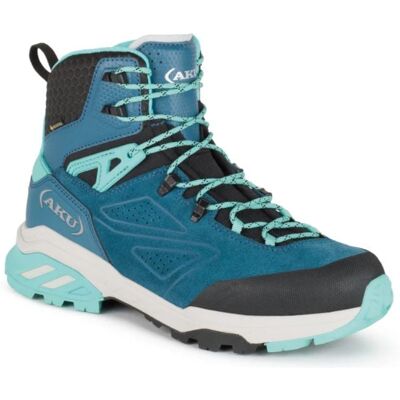 Scarponi da trekking da donna AKU Reactive GTX (ASPHALT BLUE/AQUA GREEN) 37 (4 UK) Scarponi da trekking da donna AKU Reactive GTX (ASPHALT BLUE/AQUA GREEN) 37 (4 UK)