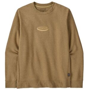 Felpa Patagonia M's '95 Oval Logo Uprisal Crew Sweatshirt (Bobcat Brown) Uomo M Felpa Patagonia M's '95 Oval Logo Uprisal Crew Sweatshirt (Bobcat Brown) Uomo M