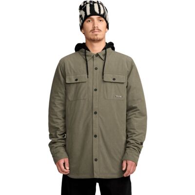 Camicia Volcom KENSON INS FLANNEL (MILITARE) Uomo M Camicia Volcom KENSON INS FLANNEL (MILITARE) Uomo M
