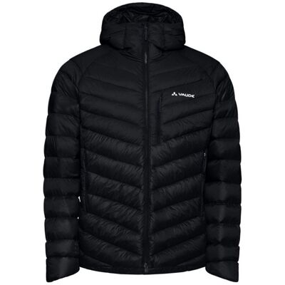 Piumino Vaude Men's Monviso Down Hooded Jacket (black) uomo S Piumino Vaude Men's Monviso Down Hooded Jacket (black) uomo S
