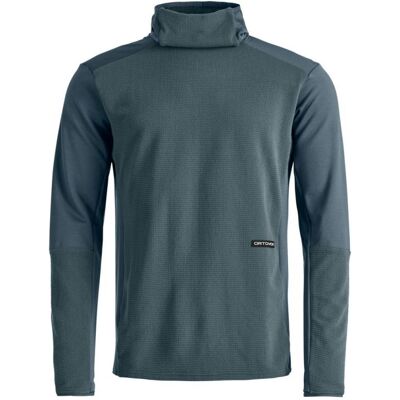 Polaire Ortovox FLEECE CORD HOODIE M (grigio artico scuro) uomo L Polaire Ortovox FLEECE CORD HOODIE M (grigio artico scuro) uomo L