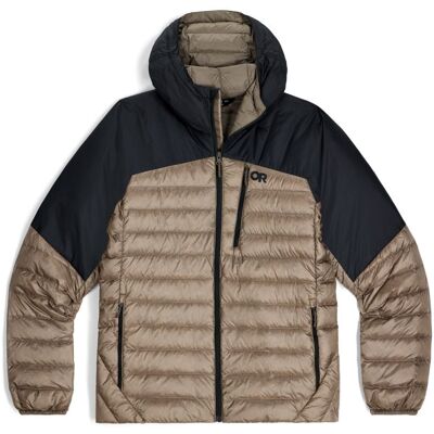 Doudoune Outdoor Research Men's Helium Down Hoodie (Sabbia/Nero) Uomo M Doudoune Outdoor Research Men's Helium Down Hoodie (Sabbia/Nero) Uomo M
