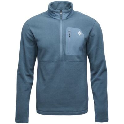 Pile Black Diamond M RIFT HZ FLEECE JACKET (Blu Notte-Blu Notte) Uomo S Pile Black Diamond M RIFT HZ FLEECE JACKET (Blu Notte-Blu Notte) Uomo S