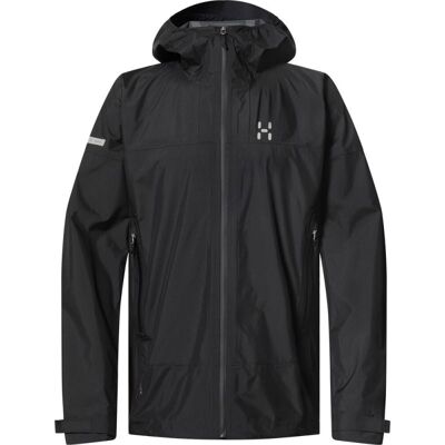 Haglöfs Giacca impermeabile HAGLOFS L.I.M Airak 2,5L Jacket Uomo (True Black) XXXL Haglöfs Giacca impermeabile HAGLOFS L.I.M Airak 2,5L Jacket Uomo (True Black) XXXL