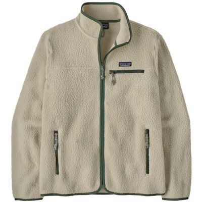 Pile Patagonia M's Retro Pile Jkt (Pelican/Canopy Green) Uomo XS Pile Patagonia M's Retro Pile Jkt (Pelican/Canopy Green) Uomo XS