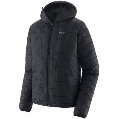 Giacca da uomo Patagonia Micro Puff Hoody (nero) XL Giacca da uomo Patagonia Micro Puff Hoody (nero) XL