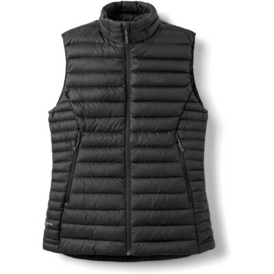 Gilet senza maniche Rab Microlight Vest (Nero) Donna XS (8 UK) Gilet senza maniche Rab Microlight Vest (Nero) Donna XS (8 UK)
