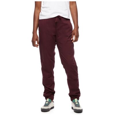 Pantaloni da arrampicata da donna Black Diamond Pantaloni Notion da donna (Bordeaux) XL Pantaloni da arrampicata da donna Black Diamond Pantaloni Notion da donna (Bordeaux) XL
