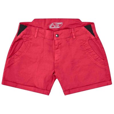 Pantaloncini da donna Looking for wild Bavella (Rosso) S Pantaloncini da donna Looking for wild Bavella (Rosso) S