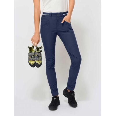 Pantaloni da arrampicata da donna Looking for wild PRO MODEL FEMME (MEDIEVAL BLUE) S Pantaloni da arrampicata da donna Looking for wild PRO MODEL FEMME (MEDIEVAL BLUE) S