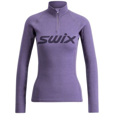 Top a maniche lunghe SWIX RACEX MERINO HALF ZIP W (DUSTY PURPLE) Donna 05-L Top a maniche lunghe SWIX RACEX MERINO HALF ZIP W (DUSTY PURPLE) Donna 05-L