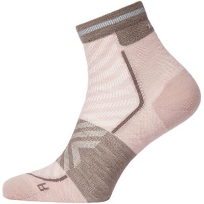 Calze Icebreaker W Mer Run+ Ultralight Mini (PINK QUARTZ/PORCINI) Donna 41-43 Calze Icebreaker W Mer Run+ Ultralight Mini (PINK QUARTZ/PORCINI) Donna 41-43