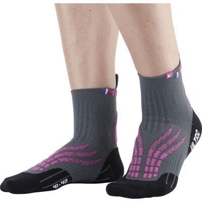 Calze da trail/corsa Monnet Run Ultra (ROSA GRIGIO) 35-36 Calze da trail/corsa Monnet Run Ultra (ROSA GRIGIO) 35-36