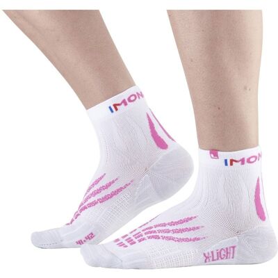 Calze da trail/corsa Monnet Run X-light (BIANCO ROSA) 39-40 Calze da trail/corsa Monnet Run X-light (BIANCO ROSA) 39-40