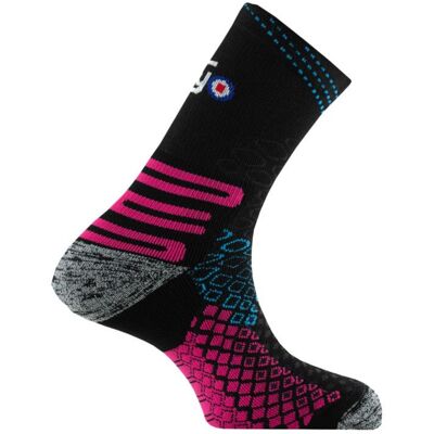Trail Socks Thyo RO TRAIL GREEN SOCK (NERO / ROSA) Donna 35-37 Trail Socks Thyo RO TRAIL GREEN SOCK (NERO / ROSA) Donna 35-37