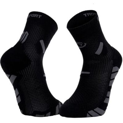 Calze da trail BV sport SOCQUETTE TRAIL ULTRA.2 "MID" (NERO/GRIGIO) 42-44 Calze da trail BV sport SOCQUETTE TRAIL ULTRA.2 "MID" (NERO/GRIGIO) 42-44