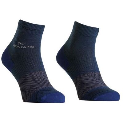 Calze da trekking Ortovox ALPINE LIGHT QUARTER SOCKS M (Blue Nunatak) Uomo 42-44 Calze da trekking Ortovox ALPINE LIGHT QUARTER SOCKS M (Blue Nunatak) Uomo 42-44