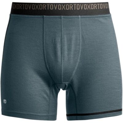 Boxer Ortovox 185 ROCK'N'WOOL BOXER M (grigio artico scuro) Uomo M Boxer Ortovox 185 ROCK'N'WOOL BOXER M (grigio artico scuro) Uomo M