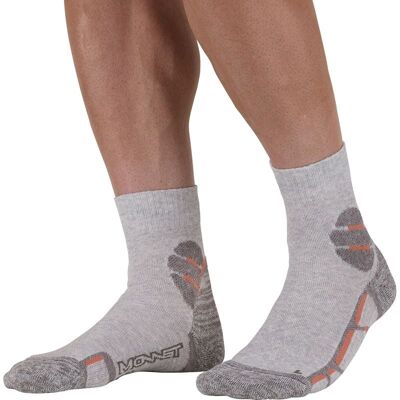 Calze da trekking Monnet TREK MID LIN (GRIGIO BIANCO) 41-42 Calze da trekking Monnet TREK MID LIN (GRIGIO BIANCO) 41-42
