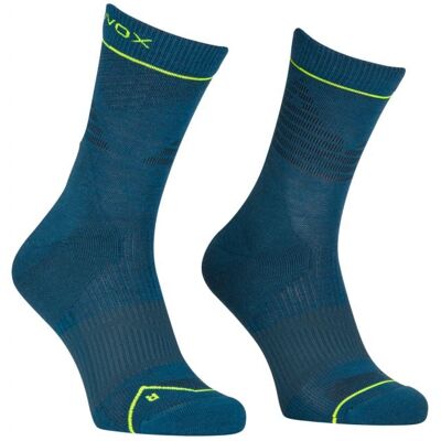 Ortovox Calze da trekking ALPINE PRO COMP MID (blu petrolio) da uomo 45-47 Ortovox Calze da trekking ALPINE PRO COMP MID (blu petrolio) da uomo 45-47