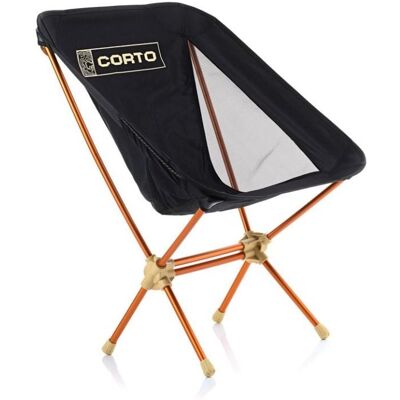 Sedia da campeggio Corto Folding Chair Lite (Black) TU Sedia da campeggio Corto Folding Chair Lite (Black) TU