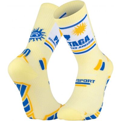 Calze da trail BV sport SOCQUETTE TRAIL ULTRA.2 COLLECTOR "NUTRI" PASTAGA 36-38 Calze da trail BV sport SOCQUETTE TRAIL ULTRA.2 COLLECTOR "NUTRI" PASTAGA 36-38