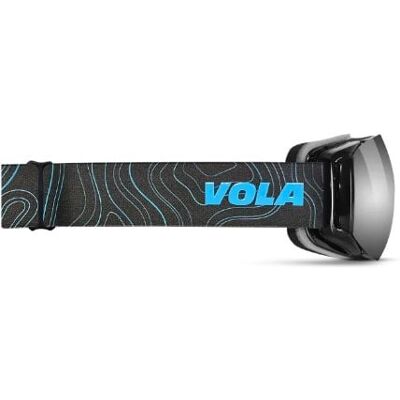 Maschera da sci Vola ZIPPY TOPO (Nero/Blu) TU Maschera da sci Vola ZIPPY TOPO (Nero/Blu) TU