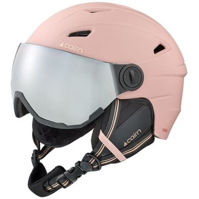 Casco con visiera Cairn Electron Visor (Mat Dust Pink) Cat. 3 53-54 cm Casco con visiera Cairn Electron Visor (Mat Dust Pink) Cat. 3 53-54 cm