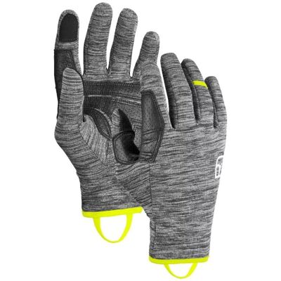 Guanti Ortovox FLEECE LIGHT GLOVE M (black steel blend) Uomo M Guanti Ortovox FLEECE LIGHT GLOVE M (black steel blend) Uomo M