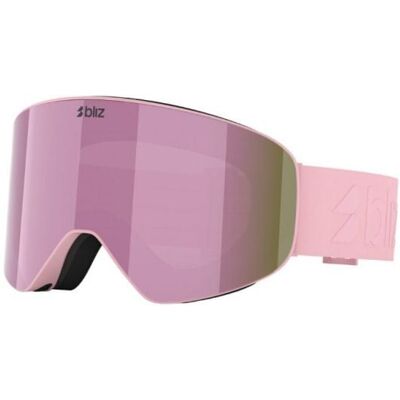 Maschera da sci Bliz FLOW (MATTE PINK - Marrone/rosa multicolore) 00 Maschera da sci Bliz FLOW (MATTE PINK - Marrone/rosa multicolore) 00