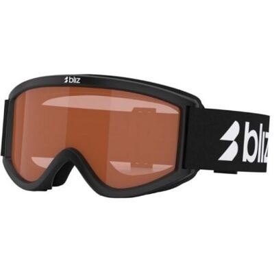 Maschera da sci Bliz PIXIE (MATT BLACK W WHITE LOGO - Arancione) bambino 00 Maschera da sci Bliz PIXIE (MATT BLACK W WHITE LOGO - Arancione) bambino 00