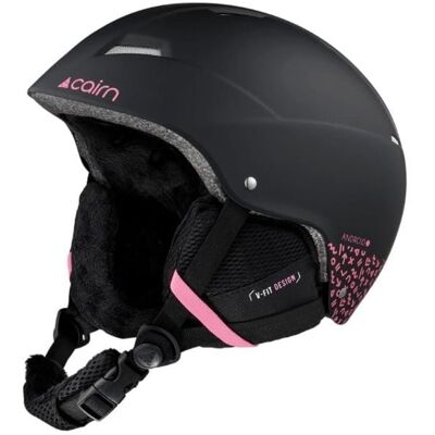 Casco da sci Cairn Android Graphic J (MAT BLACK PINK) junior 51-53 Casco da sci Cairn Android Graphic J (MAT BLACK PINK) junior 51-53