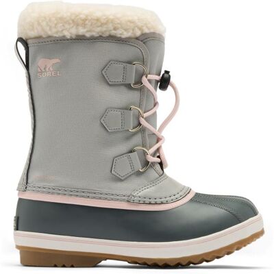 Stivali da neve Sorel LITTLE KIDS YOOT PAC NYLON WP (Dove, Gum 2) bambino 1Y Stivali da neve Sorel LITTLE KIDS YOOT PAC NYLON WP (Dove, Gum 2) bambino 1Y
