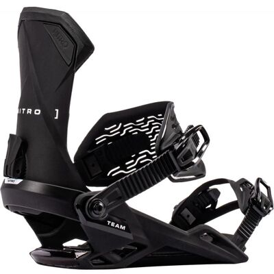 Nitro Snowboard Attacchi da snowboard NITRO Team Bindings (ULTRA BLACK) M Nitro Snowboard Attacchi da snowboard NITRO Team Bindings (ULTRA BLACK) M