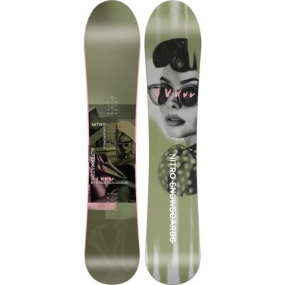 Snowboard all-mountain Nitro Snowboard Alternator X Hailey - 2027 donna 149 Snowboard all-mountain Nitro Snowboard Alternator X Hailey - 2027 donna 149