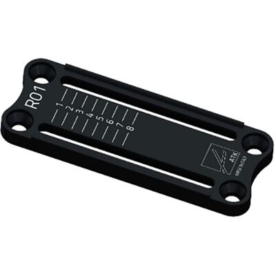 Piastra di regolazione ATK 30 MM HEEL PLATE (nero) Taille unique Piastra di regolazione ATK 30 MM HEEL PLATE (nero) Taille unique