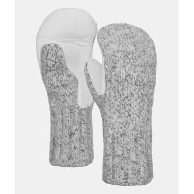 Guanti Ortovox CLASSIC WOOL MITTEN LEATHER (misto grigio) L Guanti Ortovox CLASSIC WOOL MITTEN LEATHER (misto grigio) L