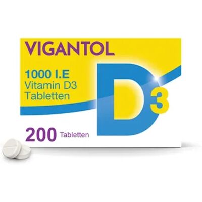 VIGANTOLVIT 1000 I.U. Vitamin D3 (200 pcs.) VIGANTOLVIT 1000 I.U. Vitamin D3 (200 pcs.)