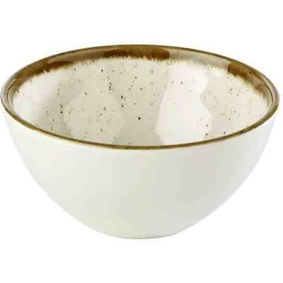 APS Ciotola "Stone Art" 12 cm Bianco, Marrone APS Ciotola "Stone Art" 12 cm Bianco, Marrone