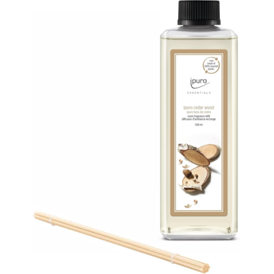 Ipuro Ricarica Refill per Profumatori 500 ml Cedar Wood Ipuro Ricarica Refill per Profumatori 500 ml Cedar Wood